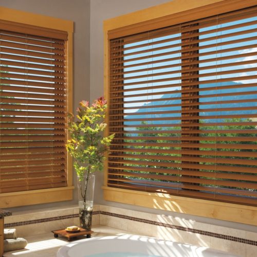 50mm Wood Venetians Blinds 600x600