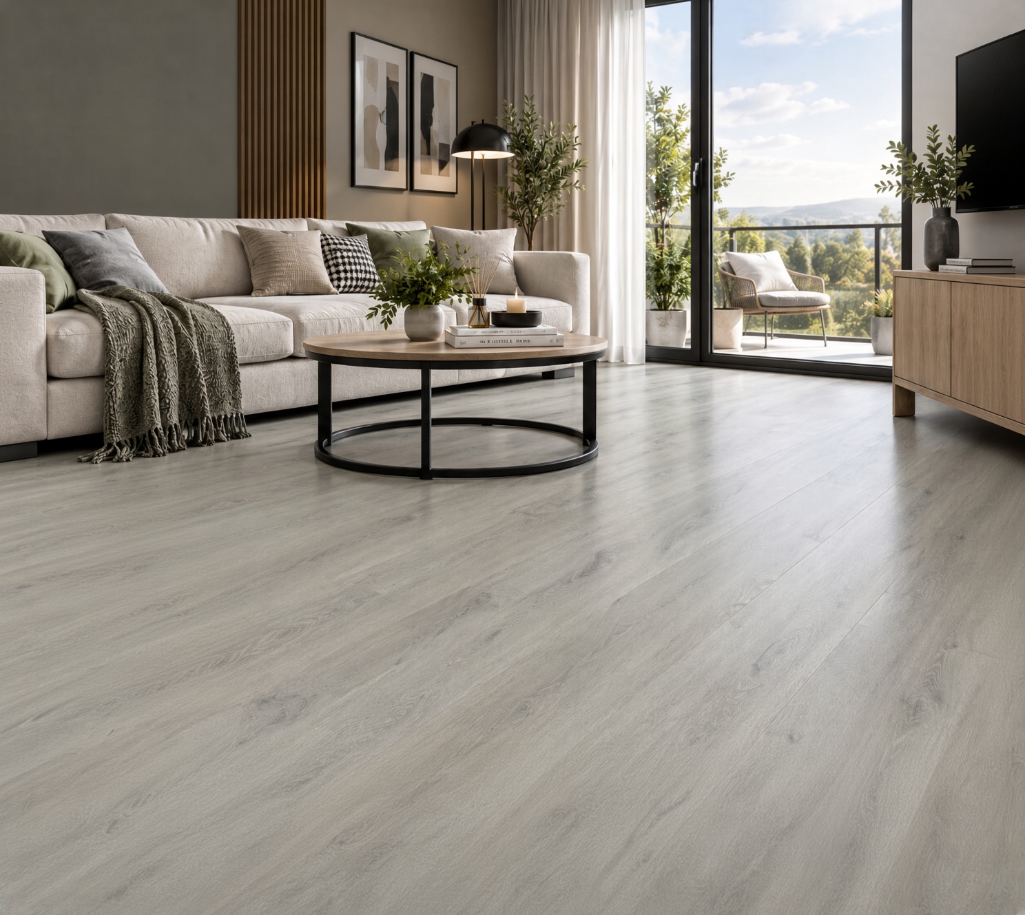 Shell SPC Chronical Grey Rigid Core Vinyl Plank